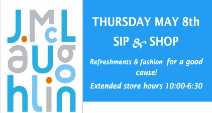 Sip and Shop at J.McLaughlin’s