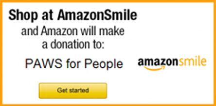 Support PAWS for People When You Shop on Amazon!