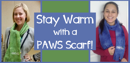 New PAWSWear Item: Polar Fleece Scarf