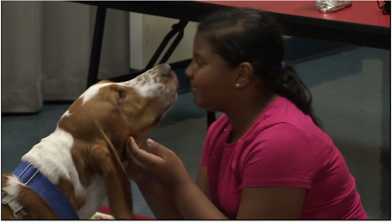 Please Touch Museum PAWS for Reading event